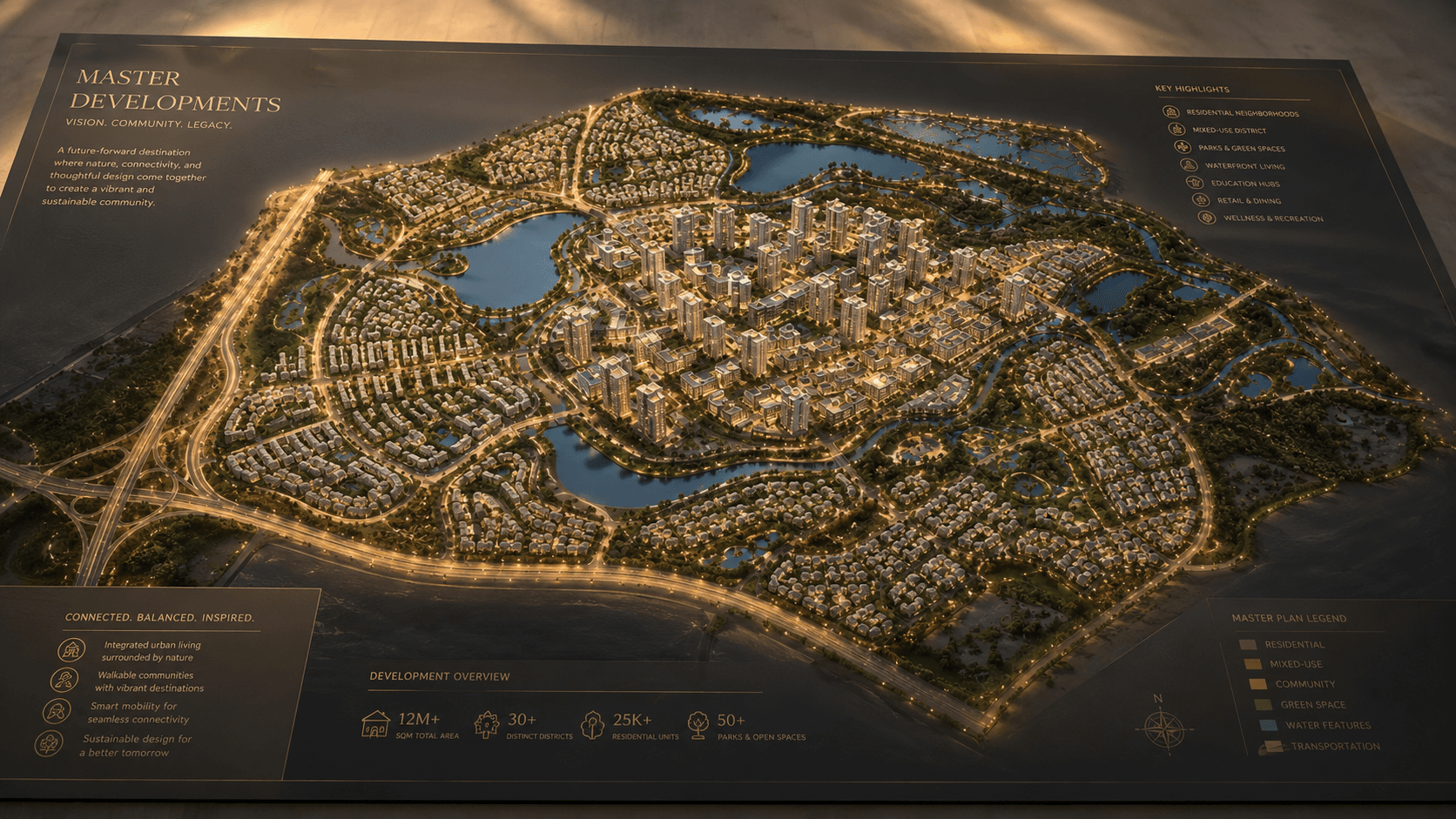 Master Developments projects
